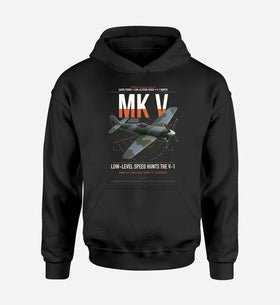 Single-Side Printing — Hawker Tempest Mk V Double-Side Hoodie