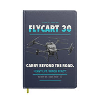 Thumbnail for DJI FlyCart 30 design on navy blue notebook
