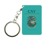 Thumbnail for Gainesville Regional Airport (GNV) design on turquoise key chain