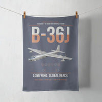 Thumbnail for B-36J Peacemaker design on navy blue towel