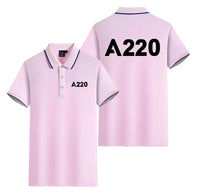 Thumbnail for Customisable Airbus A220 Polo Shirt - view 16
