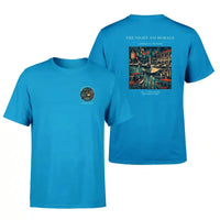 Thumbnail for VINTAGE G4063 - The Night Anchorage - Double-Side T-Shirt design on turquoise double side t shirt