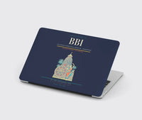 Thumbnail for Biju Patnaik International Airport (BBI) design on navy blue MacBook case