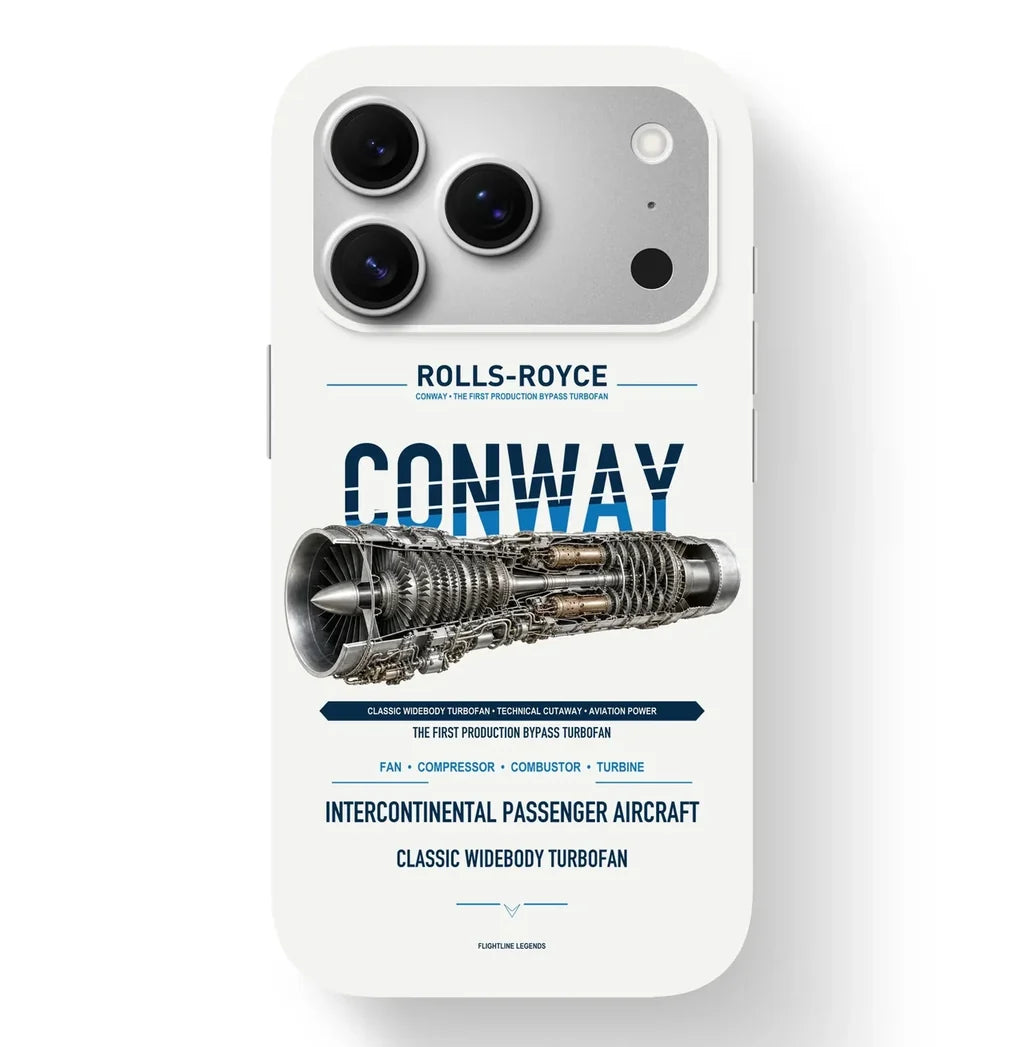CONWAY Case design on white iphone case