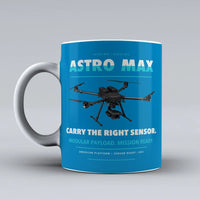 Thumbnail for Astro Max Mug design on turquoise freefly
