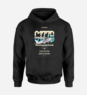 Single-Side Printing — Cessna 177B Cardinal Double-Side Hoodie