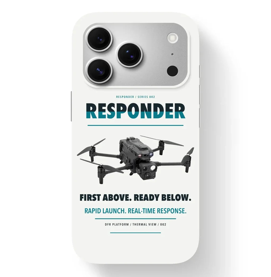 BRINC Responder Case design on white iphone case