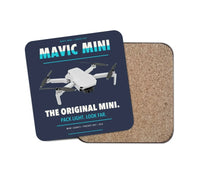 Thumbnail for DJI Mavic Mini design on navy blue 1 piece coaster