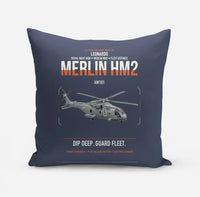 Thumbnail for Leonardo AW101 Merlin HM2 design on navy blue pillow