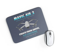 Thumbnail for DJI Mavic Air 2 design on navy blue rectangle mouse pad