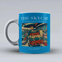 Thumbnail for VINTAGE G4101 - The Skycap - Ceramic Mug design on turquoise