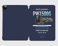 Thumbnail for PW1500G design on navy blue ipad tablet case
