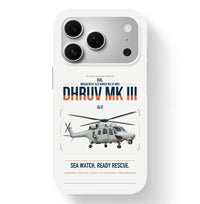 Thumbnail for HAL ALH Dhruv Mk III design on white magsafe iphone case, for iPhone 17 Pro