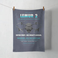 Thumbnail for BRINC LEMUR 2 design on navy blue towel