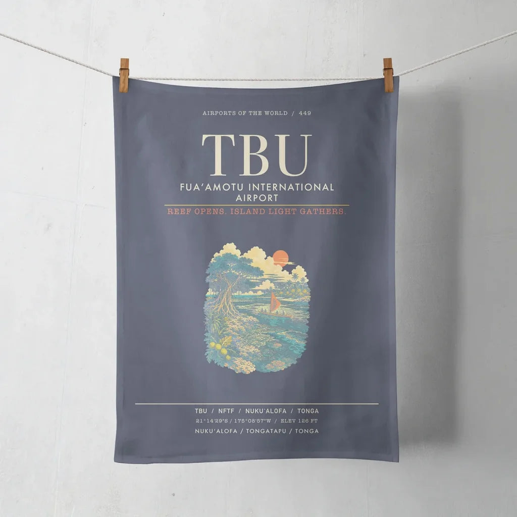 Fuaamotu International Airport TBU - Navy Blue