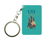 Thumbnail for Lanai Airport (LNY) design on turquoise key chain