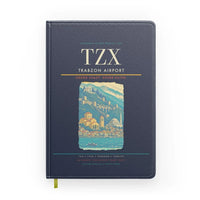 Thumbnail for Trabzon Airport (TZX) design on navy blue notebook