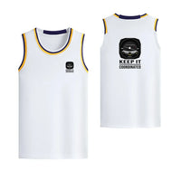 Thumbnail for Keep It Coordinated Designed Basketball Style Sports Tank Tops - view 16