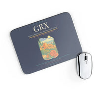 Thumbnail for Federico García Lorca Granada-Jaén Airport (GRX) design on navy blue rectangle mouse pad
