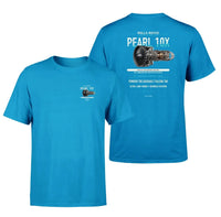 Thumbnail for PEARL 10X design on turquoise t shirt