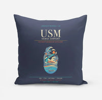 Thumbnail for Samui Airport Koh Samui USM - Coconut Monsoon Pavilion - Navy Blue