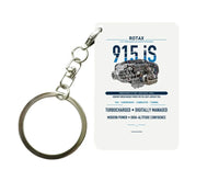 Thumbnail for 915 iS Key Chain design on white key chain