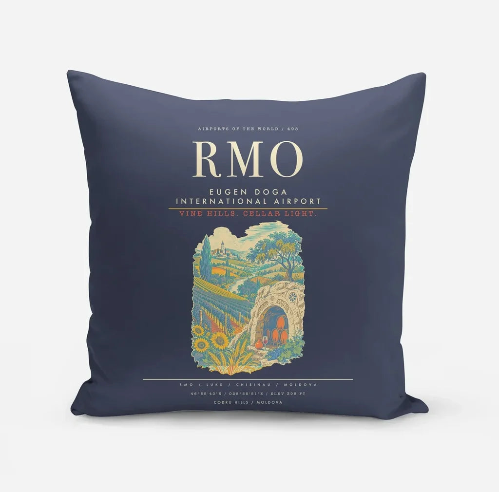 Chisinau Eugen Doga International Airport RMO - Navy Blue