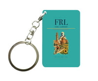 Thumbnail for Forlì Airport (FRL) design on turquoise key chain