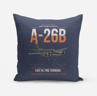 Thumbnail for A-26B Invader design on navy blue pillow
