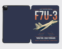 Thumbnail for F7U-3 Cutlass design on navy blue ipad tablet case