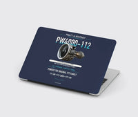 Thumbnail for PW4000-112 design on navy blue MacBook case