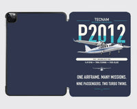 Thumbnail for Tecnam P2012 Traveller design on navy blue ipad tablet case