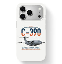 Thumbnail for C-390 Millennium design on white magsafe iphone case, for iPhone 17 Pro