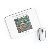 Thumbnail for VINTAGE G4270 - The Lagoon School Bus - Designed Mouse Pads design on white rectangle