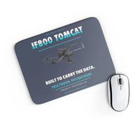 Thumbnail for Inspired Flight IF800 Tomcat design on navy blue rectangle mouse pad