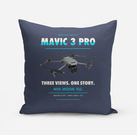 Thumbnail for DJI Mavic 3 Pro design on navy blue pillow