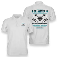 Thumbnail for Skyfront Perimeter 8 design on white polo