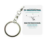 Thumbnail for DJI P4 Multispectral Key Chain design on white key chain