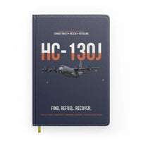Thumbnail for HC-130J COMBAT KING II design on navy blue notebook