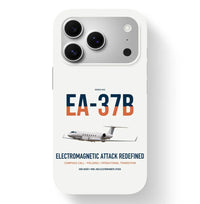 Thumbnail for EA-37B Compass Call design on white magsafe iphone case, for iPhone 17 Pro