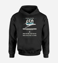 Thumbnail for Cessna Citation 650 - Citation III design on black double-side hoodie, single-side print