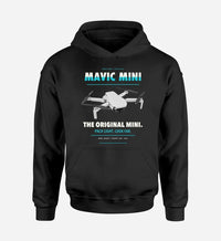 Thumbnail for DJI Mavic Mini design on black hoodie single side