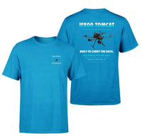 Thumbnail for Inspired Flight IF800 Tomcat design on turquoise t shirt