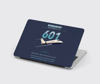 Thumbnail for Bombardier Challenger 601 design on navy blue MacBook case