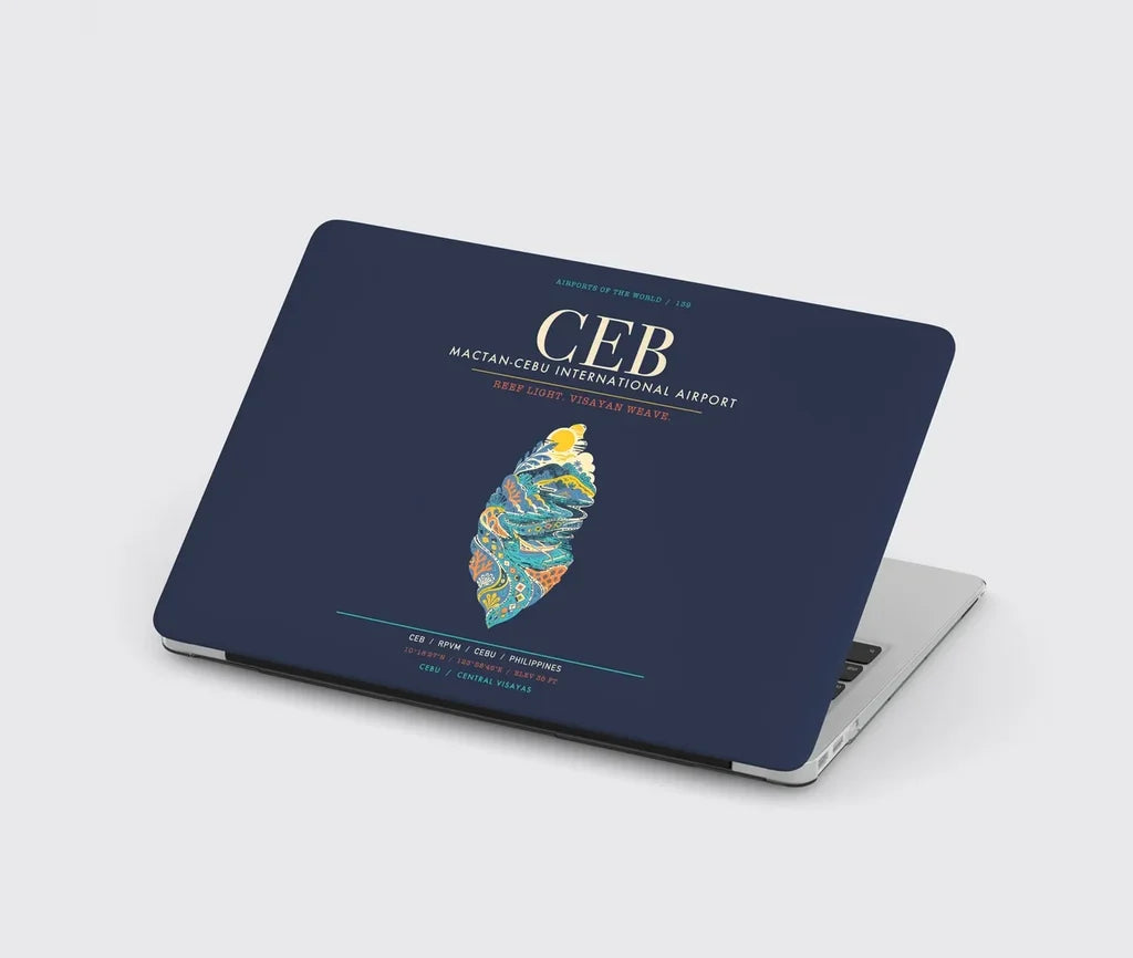 Mactan-Cebu International Airport CEB - Visayan Reef Loom - Navy Blue