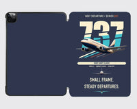 Thumbnail for Boeing 737-500 Classic design on navy blue ipad tablet case