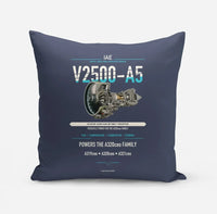 Thumbnail for V2500-A5 design on navy blue pillow