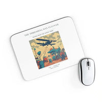 Thumbnail for VINTAGE G4389 - The Threshing Day Flyover - Designed Mouse Pads design on white rectangle