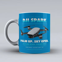 Thumbnail for Spark Mug design on turquoise dji