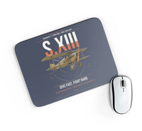 Thumbnail for SPAD S.XIII C.1 design on navy blue rectangle mouse pad